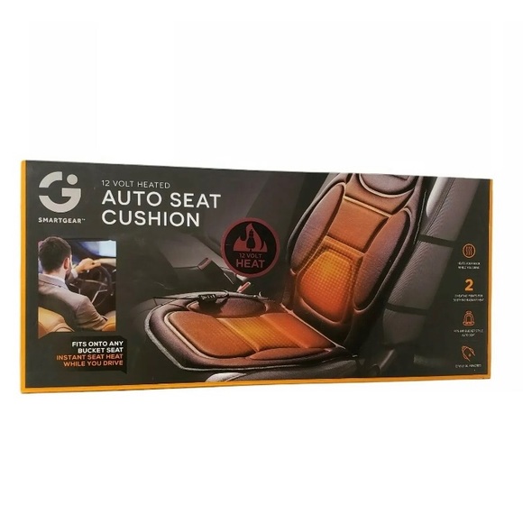 Smartgear 12 V heated auto seat cushion plug in 12 Volt DC auto.power socket NWT - Picture 3 of 12
